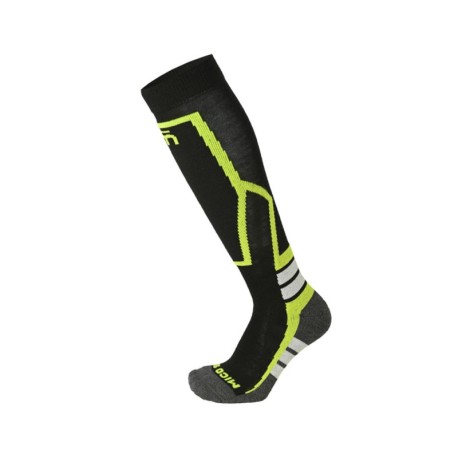 Mico Sport Calze Sci 2600 Nero Giallo Fluo Bambino