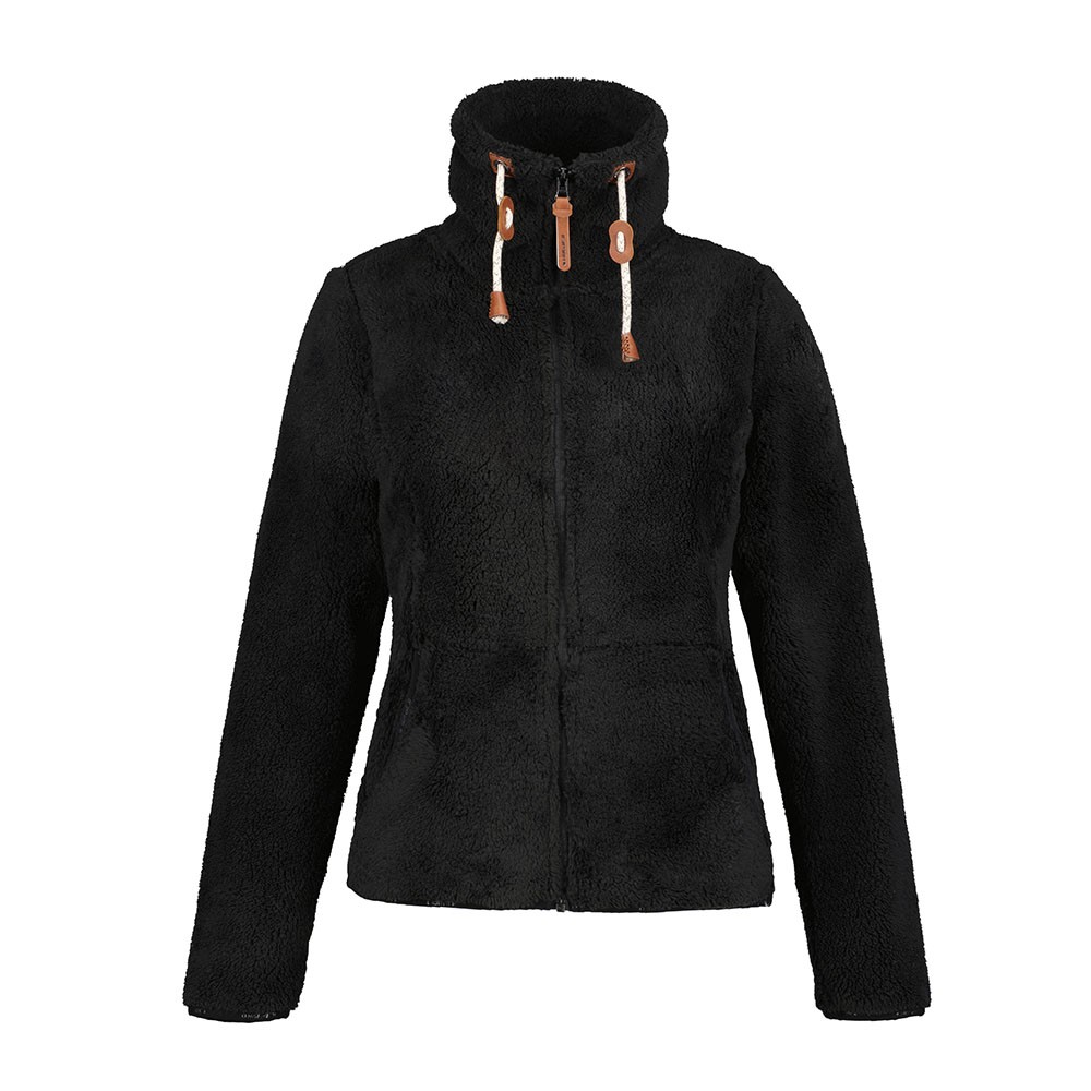 Image of Icepeak Fleece Orsetto Colony Nero Donna L