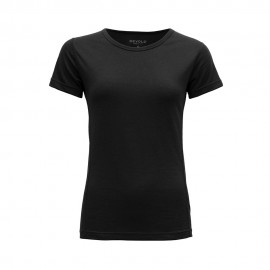 Devold T-Shirt Trekking Breeze Merino 150 Nero Donna