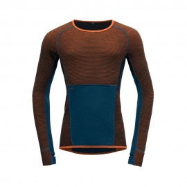 Devold Maglia Trekking Tuvegga Merino Ink Uomo
