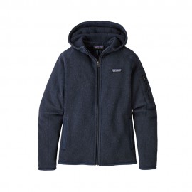 Patagonia Fleece Better Sweater Hoody New Navy Donna