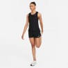 Nike Canotta Running Df Race Nero Reflective Argento Donna