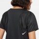 Nike Maglia Running Mezze Maniche Df Race Nero Reflective Argento Donna