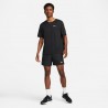 Nike Pantaloncini Running Df Challenger Hakone 5 Inch Nero Honeydew Reflec Uomo