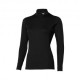 Mizuno Maglia Running Bt Mid Weight High Neck Nero Donna