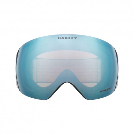 Oakley Maschera Sci Flight Deck Opaco Nero Prizm Sapphire Irid