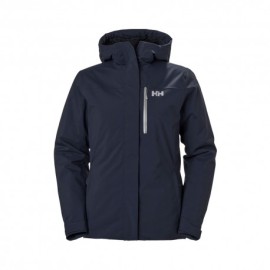 Helly Hansen Giacca Sci Snowplay Navy Donna