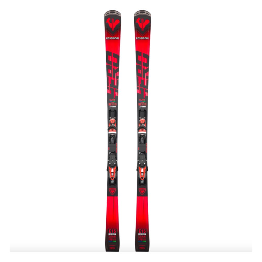 Rossignol Hero Elite Mt Ti Cam con attacco Nx12 Konect Gw Nero Rosso - Sci Alpino Uomo 175 cm
