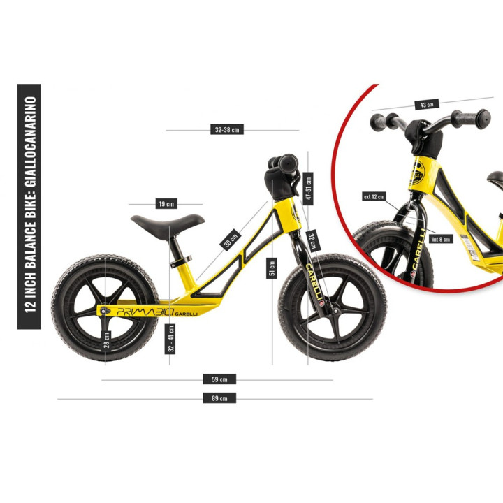 Garelli Prima Bici Giallocanarino Giallo Bambino