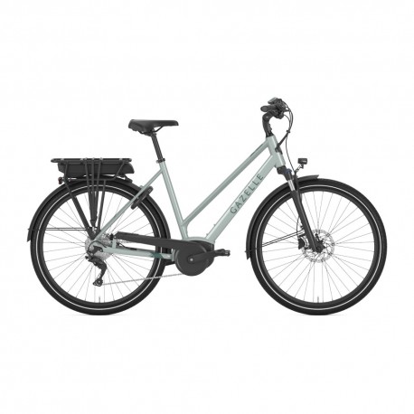 Gazelle Medeo T9 Hmb 400Wh Light Olive Lucido - City Bike Elettrica Uomo