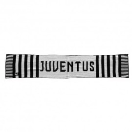 Imma Sciarpa Calcio Juve Logo Nero Bianco Uomo
