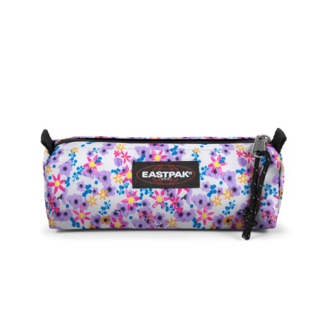 Eastpak Astuccio Benchamark Fiori Bianco