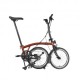 Brompton Folding C-Line Explore 6V S Flame Lacque - Bicicletta Pieghevole Uomo