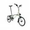 Brompton Folding C-Line Explore 6V S Matcha Verde - Bicicletta Pieghevole Uomo