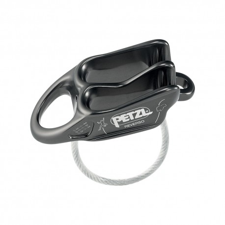 Petzl Assicuratore Arrampicata Reverso Grigio