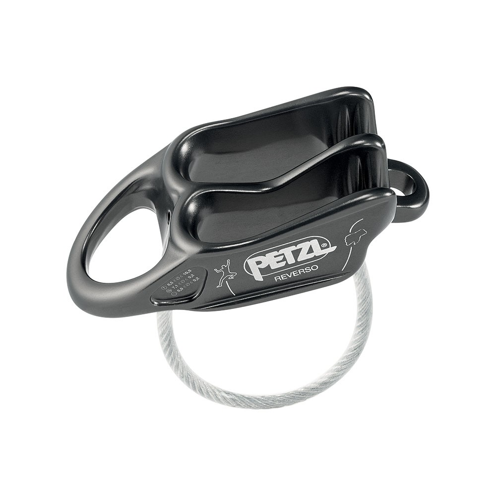 Image of Petzl Assicuratore Arrampicata Reverso Grigio TU