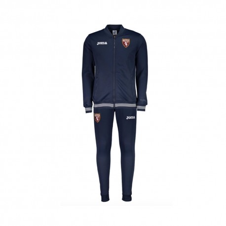Joma Sport Tuta Calcio Torino Free Time Poly Blu Bambino