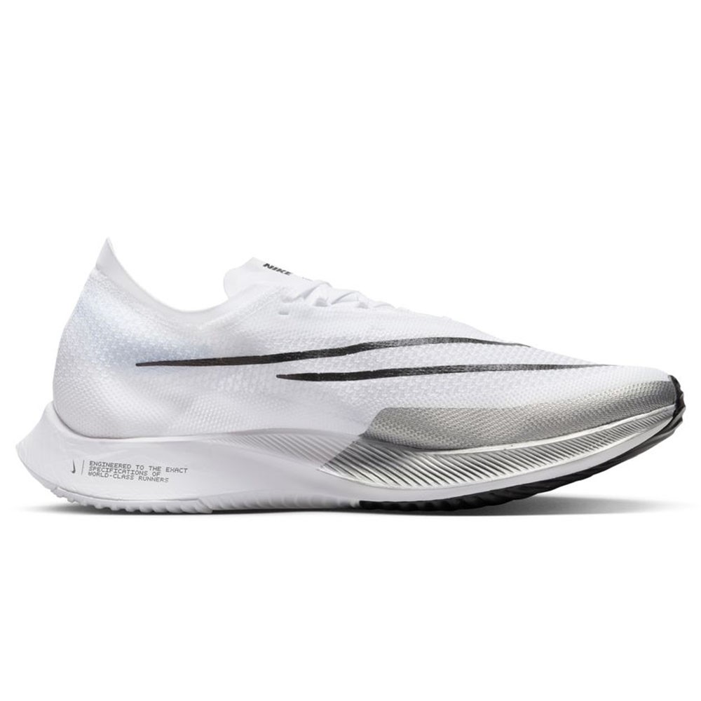 Nike Zoomx Streakfly Bianco Nero Argento - Scarpe Running Uomo EUR 46 / US 12