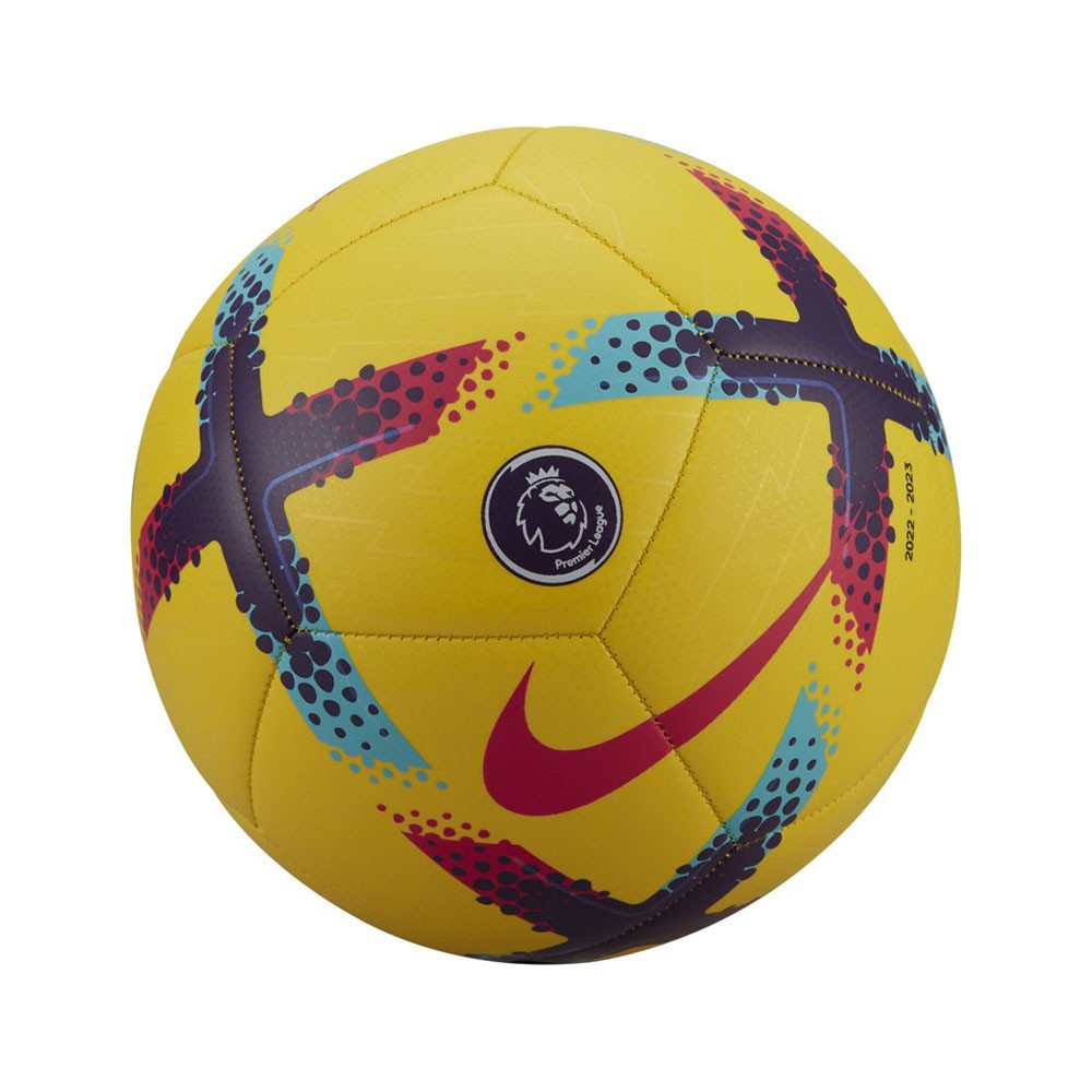 Nike Pallone Da Calcio Premier League Pitch Giallo Viola 5