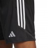 ADIDAS Pantaloncini Calcio Tiro23 Cb Nero Bianco Uomo