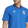 ADIDAS Polo Calcio Italia 2023 Dna Azzurro Uomo