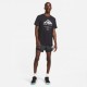 Nike T-Shirt Trail Running Nk Df Nero Uomo