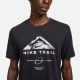 Nike T-Shirt Trail Running Nk Df Nero Uomo