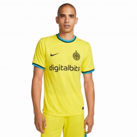 Nike Maglia Maniche Corte Inter Third 22/23 Giallo Nero Uomo
