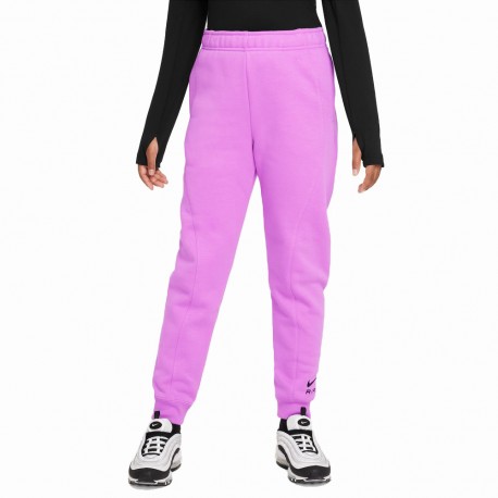 Nike Pantaloni Con Polsino Air Viola Bambina