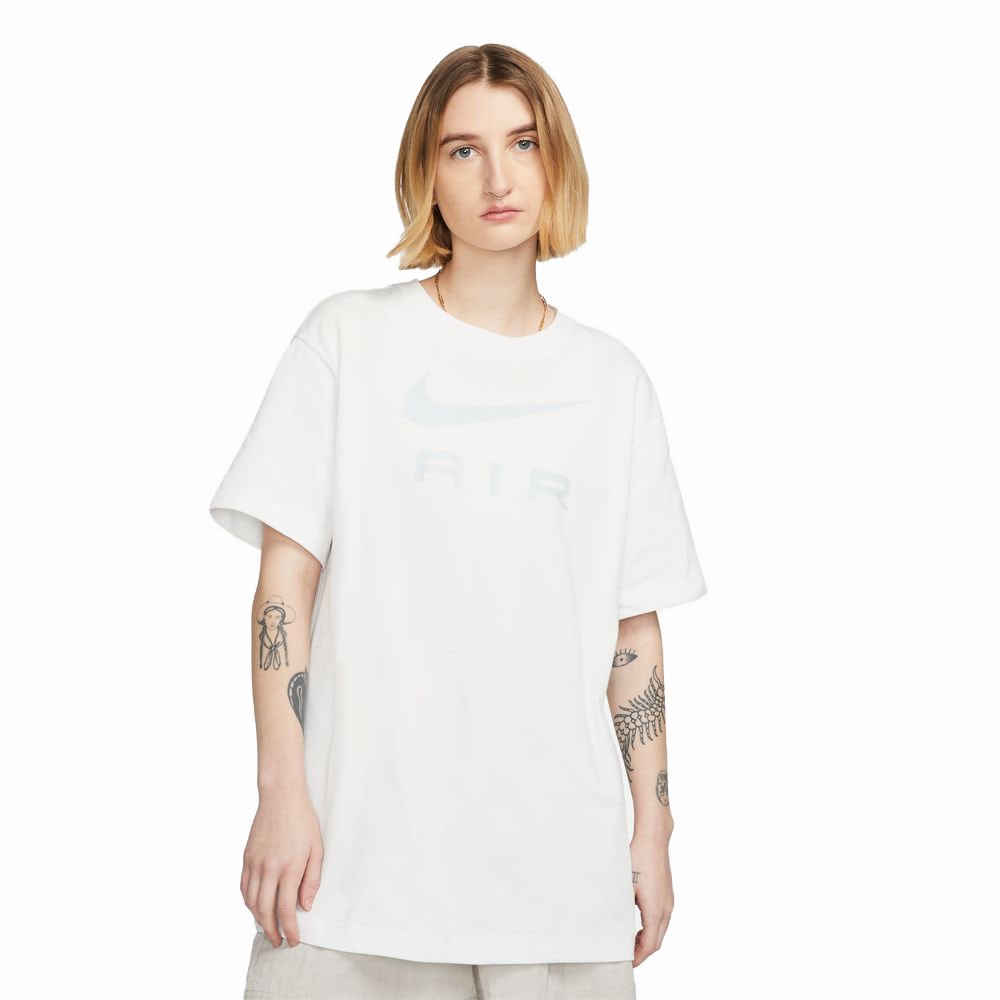 Nike T-Shirt Air Bianco Donna L