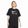 Nike T-Shirt Air Nero Donna