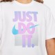 Nike T-Shirt Just Do It Bianco Uomo