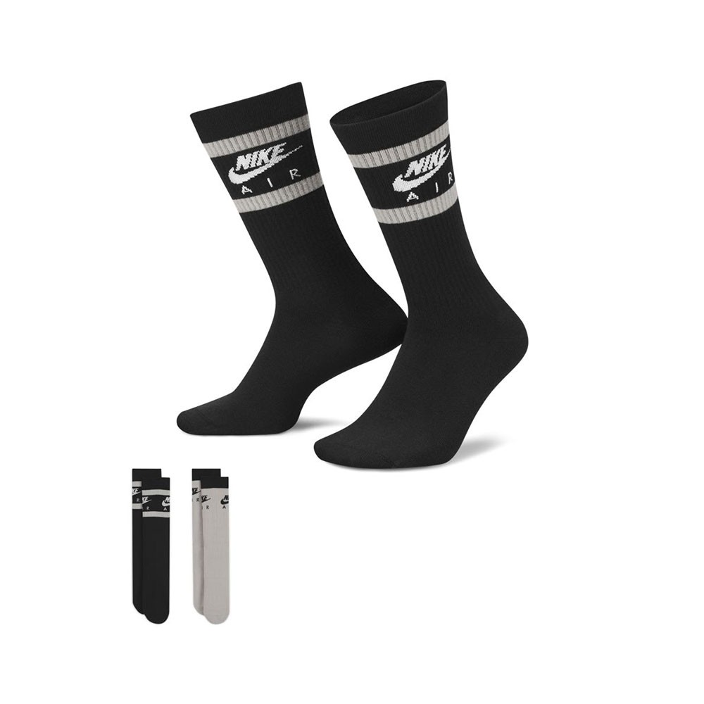 Image of Nike Calze Tris Pack Air Everyday Essential Nero Uomo XL