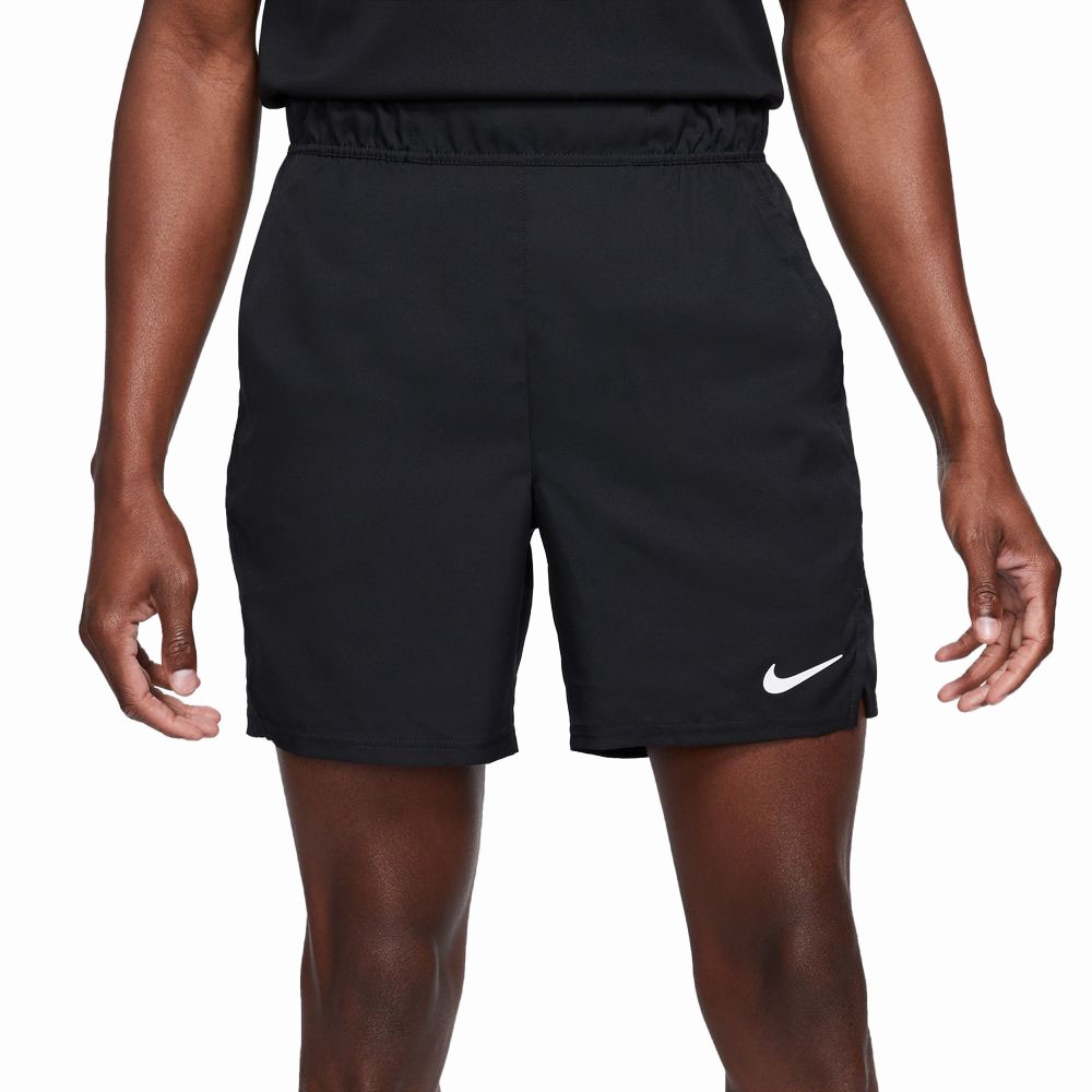 Nike Pantaloncini Tennis Flex Victory Nero Bianco Uomo S