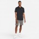 Nike Polo Tennis Mm Df Solid Nero Bianco Uomo