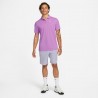 Nike T-Shirt Tennis Solid Rush Fuchsia Bianco Uomo