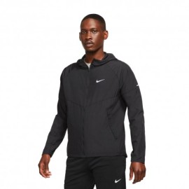 Nike Giacca Running Rpl Miler Nero Reflective Argento Uomo