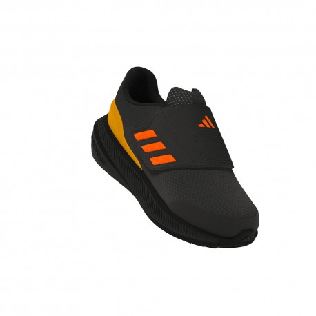 ADIDAS Runfalcon 3.0 Ac I Td Nero Arancio - Sneakers Bambino