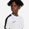 Nike Maglia Maniche Corte Academy23 Bianco Nero Bambino