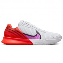 Nike Tennis Zoom Vapor Pro 2 Hc White/Fuchsia Dream-P - Scarpe Da Tennis Uomo