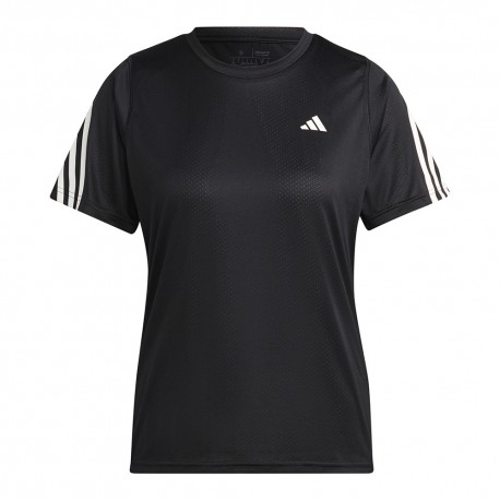 ADIDAS T-Shirt Running Icons Nero Donna