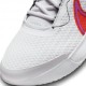 Nike Tennis Zoom Court Pro Hc White/Picante Red-Black - Scarpe Da Tennis Uomo