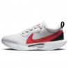 Nike Tennis Zoom Court Pro Hc White/Picante Red-Black - Scarpe Da Tennis Uomo