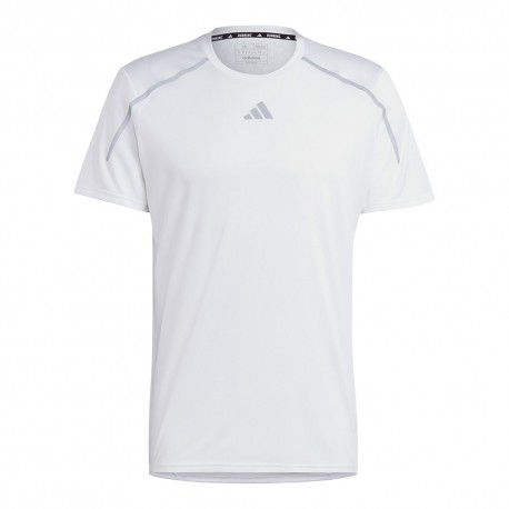 ADIDAS T-Shirt Running Fast Confident Bianco Uomo