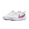 Nike Tennis Zoom Court Pro Hc White/Fuchsia Dream-C - Scarpe Da Tennis Donna