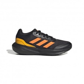 ADIDAS Runfalcon 3.0 K Gs Nero Arancio - Sneakers Bambino