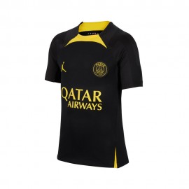 Nike Maglia Jordan Psg Strk 4Th Nero Giallo Bambino