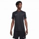 Nike Maglia Maniche Corte Academy23 Nero Bianco Uomo