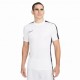 Nike Maglia Maniche Corte Academy23 Bianco Nero Uomo