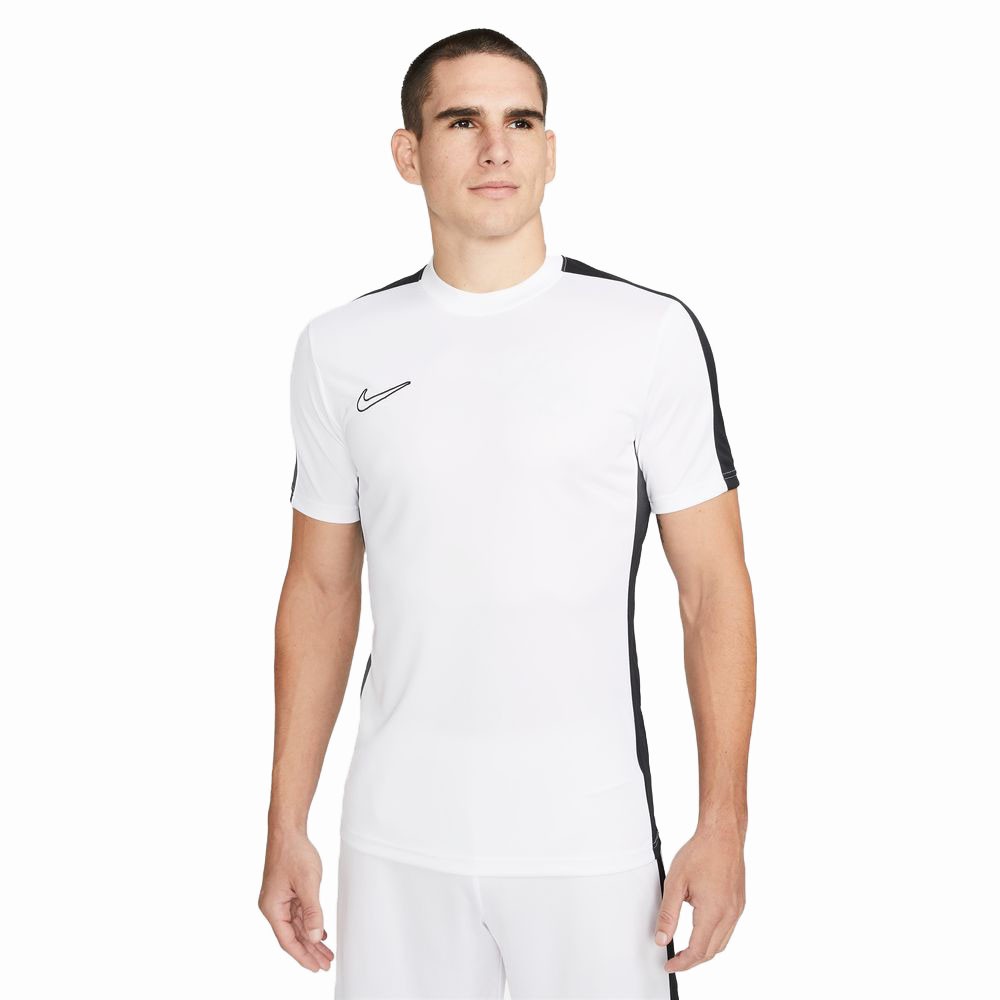 Nike Maglia Maniche Corte Academy23 Bianco Nero Uomo XL